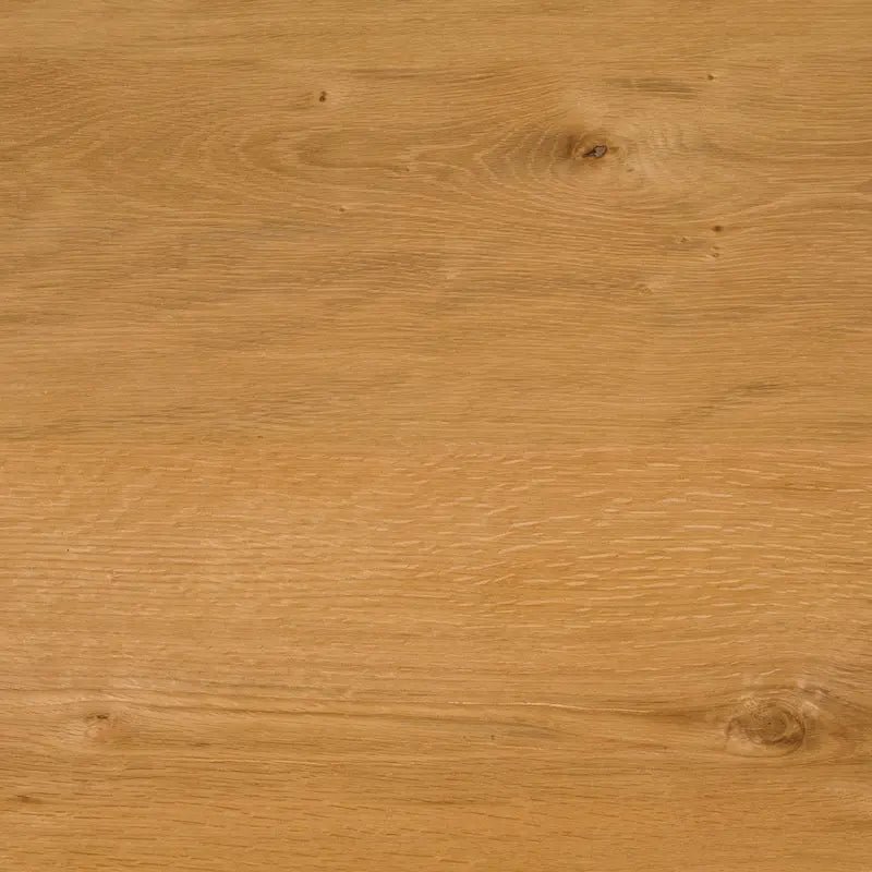 Table à manger ovale moderne rustique de 70 po – placage de chêne, pieds inclinés, 6 places, capacité de 300 lb