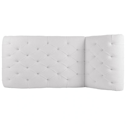 Chaise longue d'intérieur sans accoudoirs
