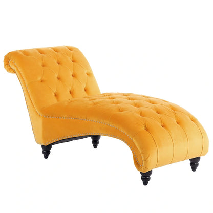 Chaise longue d'intérieur sans accoudoirs