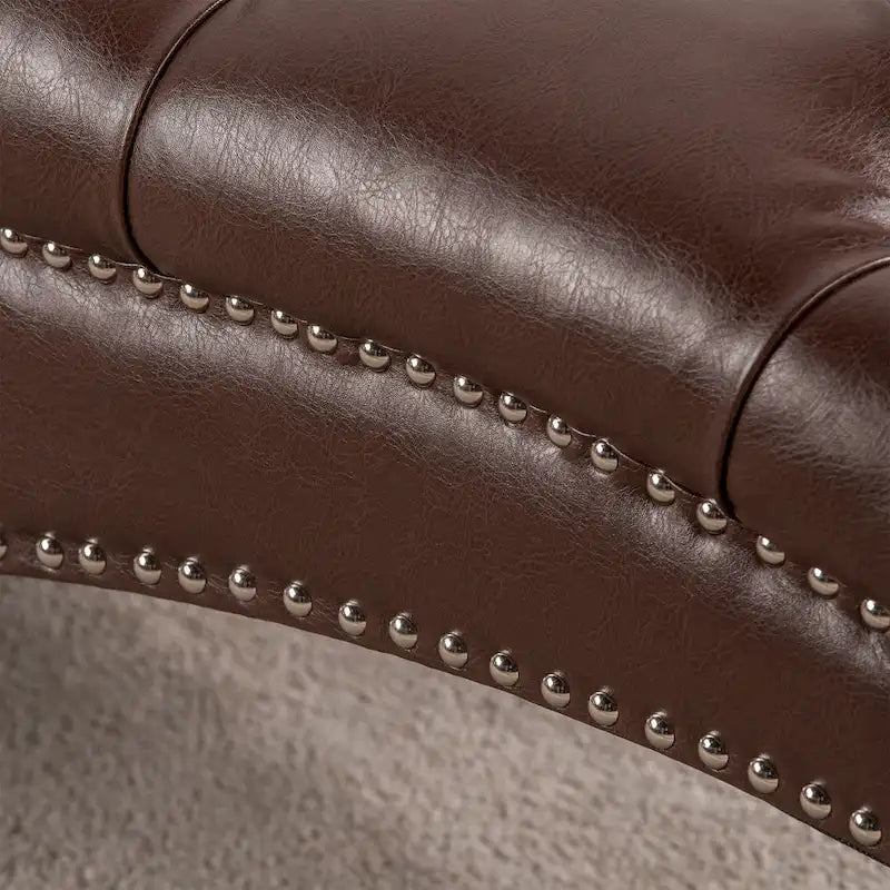 Chaise longue d'intérieur sans accoudoirs