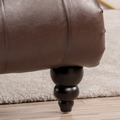 Chaise longue d'intérieur sans accoudoirs