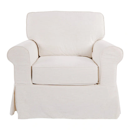 Fauteuil déhoussable et lavable – Structure en bois massif, 3 coloris