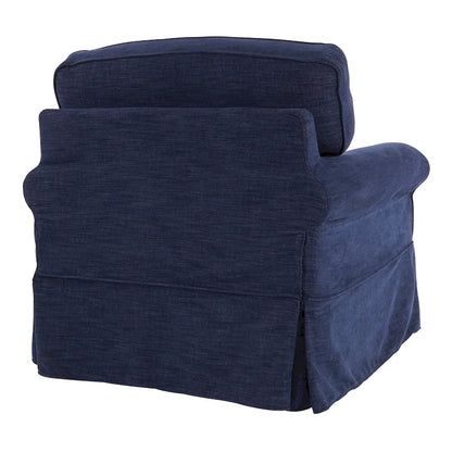 Fauteuil déhoussable et lavable – Structure en bois massif, 3 coloris