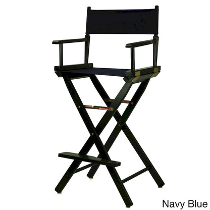 Chaise de réalisateur 30 pouces à armature noire