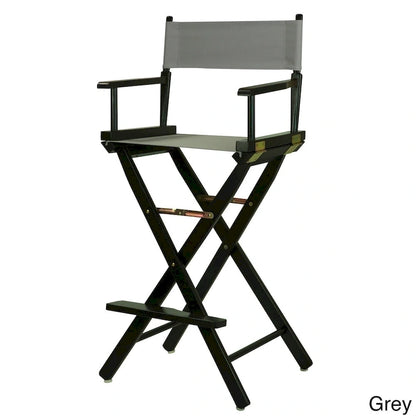 Chaise de réalisateur 30 pouces à armature noire