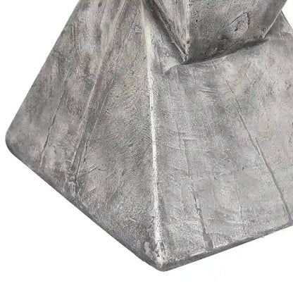 Table d'appoint sablier Concrete – Intérieur/extérieur, 32 cm L x 46 cm H
