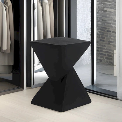 Table d'appoint sablier Concrete – Intérieur/extérieur, 32 cm L x 46 cm H