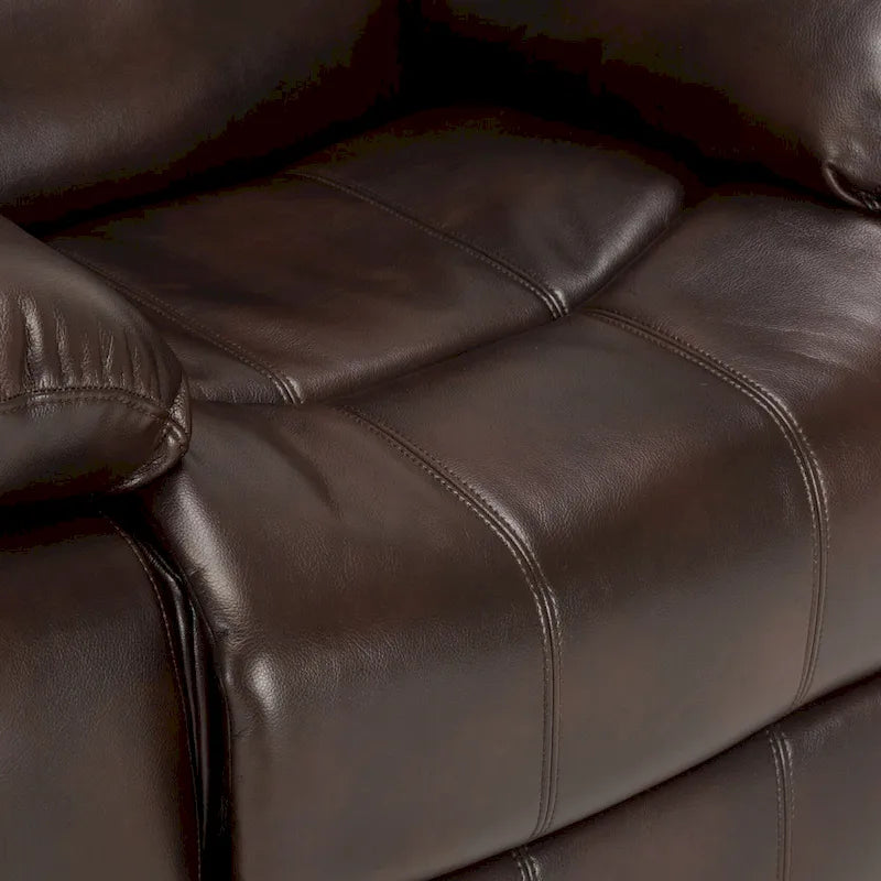 Fauteuil inclinable, planeur et basculeur en similicuir – Plusieurs couleurs, capacité de 150 kg