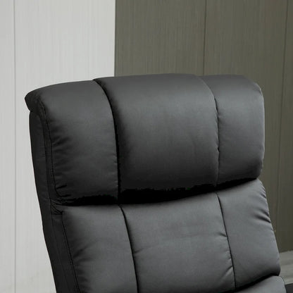 Fauteuil inclinable avec ottoman, fauteuil inclinable électrique en similicuir