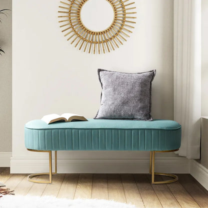 Banc de 48 de large avec base en métal