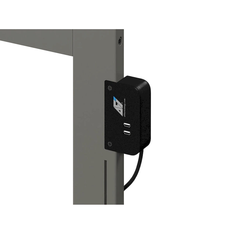 Lit plateforme en bois massif avec pied de lit, chargeur USB et lattes – 5 couleurs, 5 tailles
