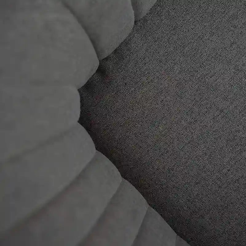 Fauteuil d'appoint pivotant Mid-Century Modern avec pieds en bois de hêtre – Pivotement à 360°, 150 kg