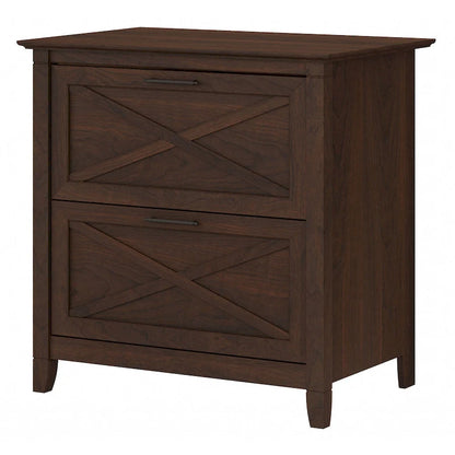 Classeur latéral à 2 tiroirs – Style Ferme, 76 cm l x 51 cm P x 76 cm H