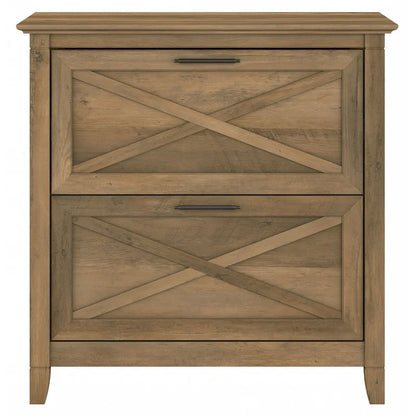 Classeur latéral à 2 tiroirs – Style Ferme, 76 cm l x 51 cm P x 76 cm H