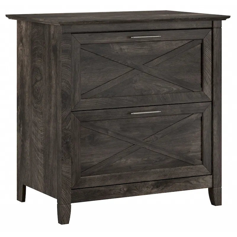 Classeur latéral à 2 tiroirs – Style Ferme, 76 cm l x 51 cm P x 76 cm H