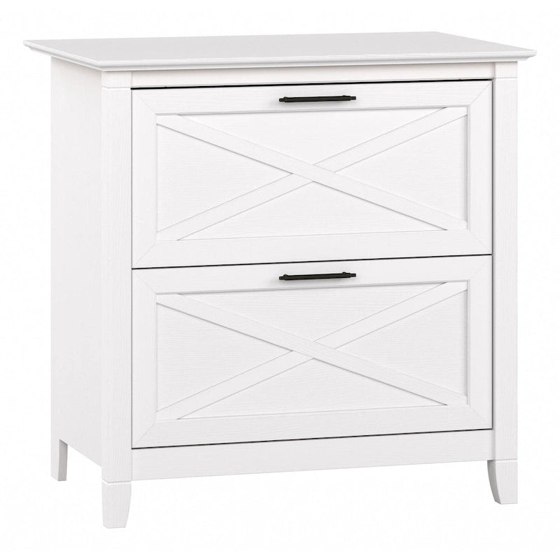 Classeur latéral à 2 tiroirs – Style Ferme, 76 cm l x 51 cm P x 76 cm H