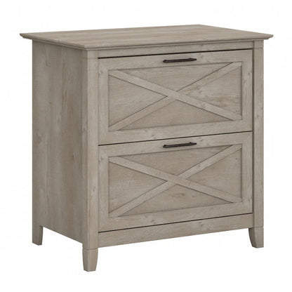 Classeur latéral à 2 tiroirs – Style Ferme, 76 cm l x 51 cm P x 76 cm H