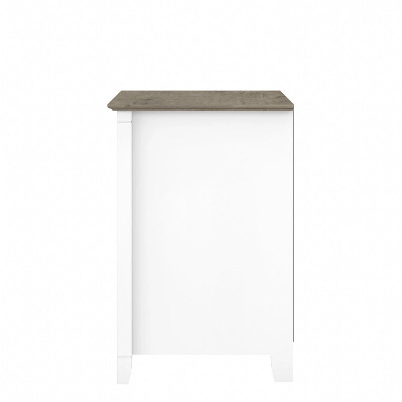 Classeur latéral à 2 tiroirs – Style Ferme, 76 cm l x 51 cm P x 76 cm H