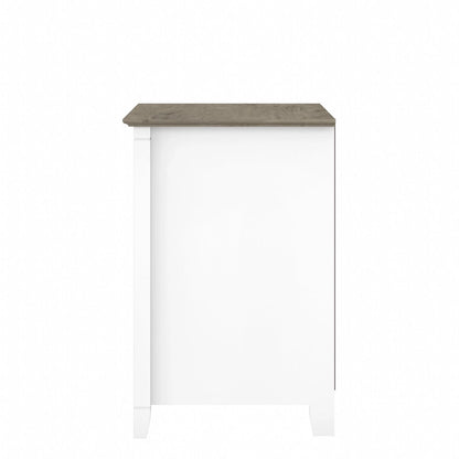Classeur latéral à 2 tiroirs – Style Ferme, 76 cm l x 51 cm P x 76 cm H