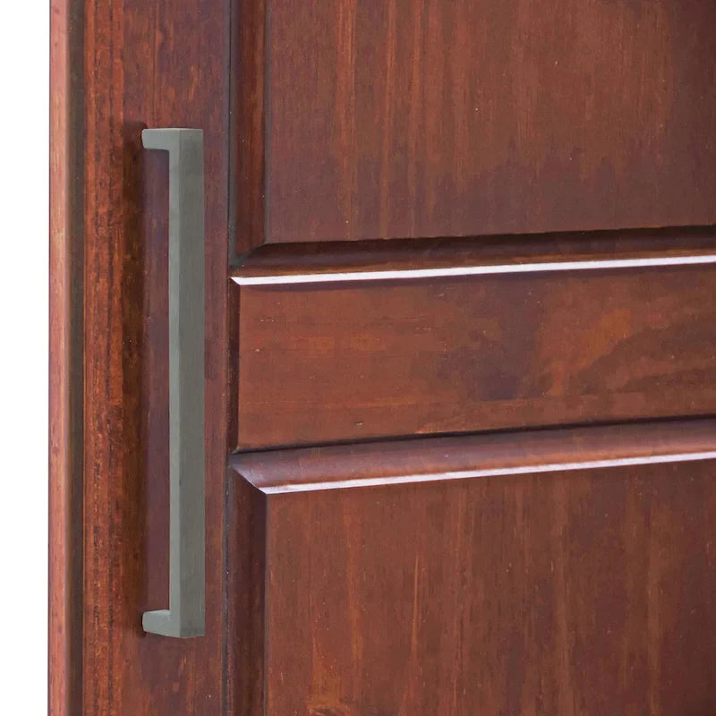 Armoire-penderie 100 % en bois massif style métro – Portes en bois massif ou portes miroirs, plusieurs finitions.