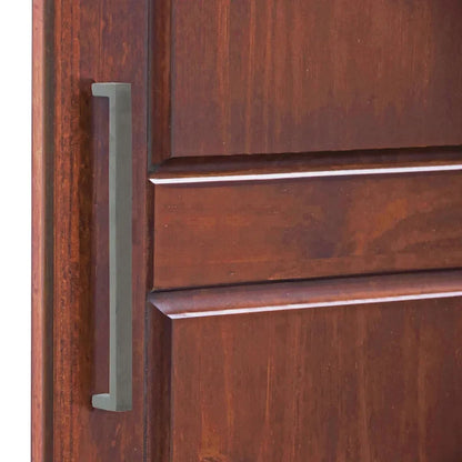 Armoire-penderie 100 % en bois massif style métro – Portes en bois massif ou portes miroirs, plusieurs finitions.