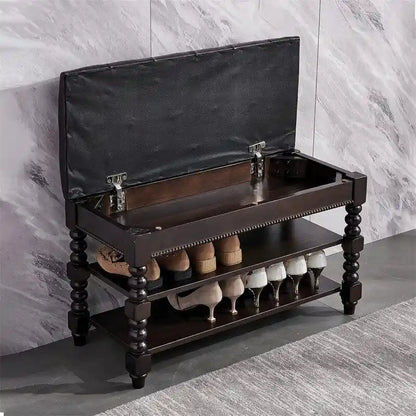 Banc de rangement à chaussures - 39,4P x 13,8L x 18,9H
