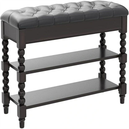 Banc de rangement à chaussures - 39,4P x 13,8L x 18,9H