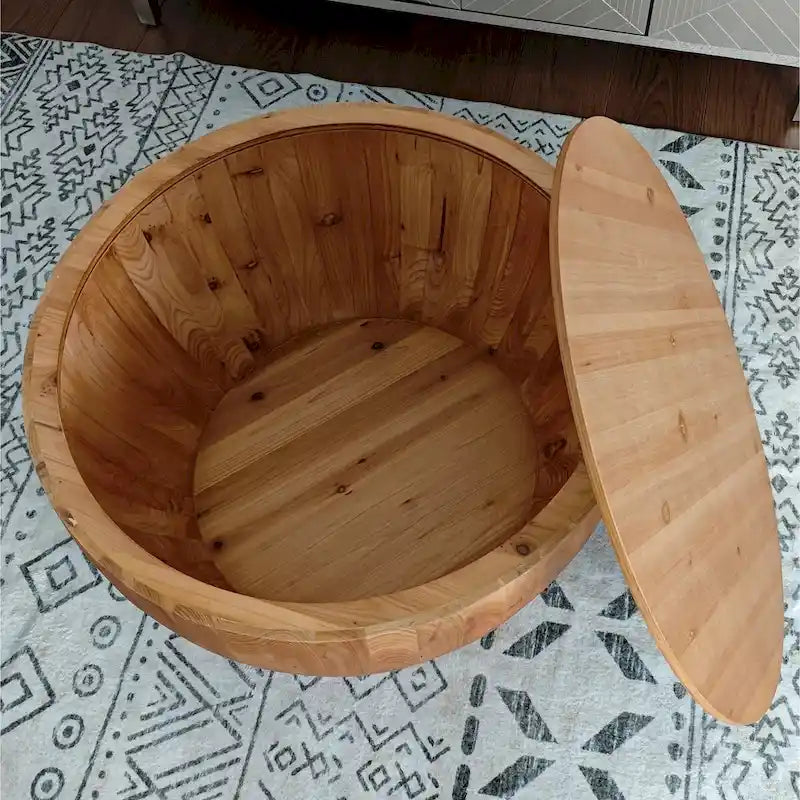 31.50Table basse en forme de seau de style vintage pour le bureau