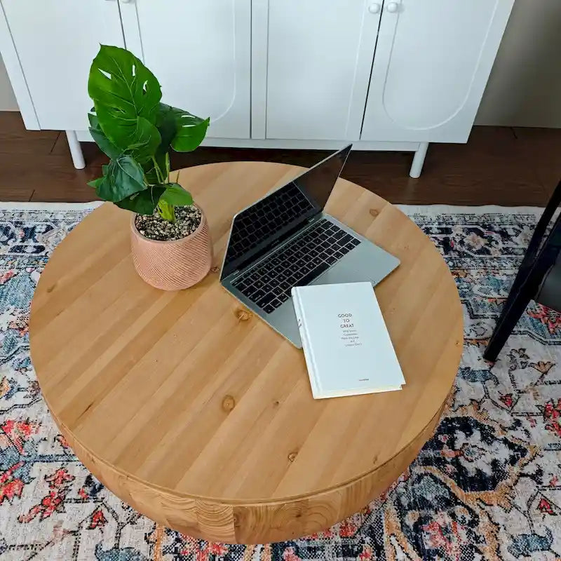 31.50Table basse en forme de seau de style vintage pour le bureau