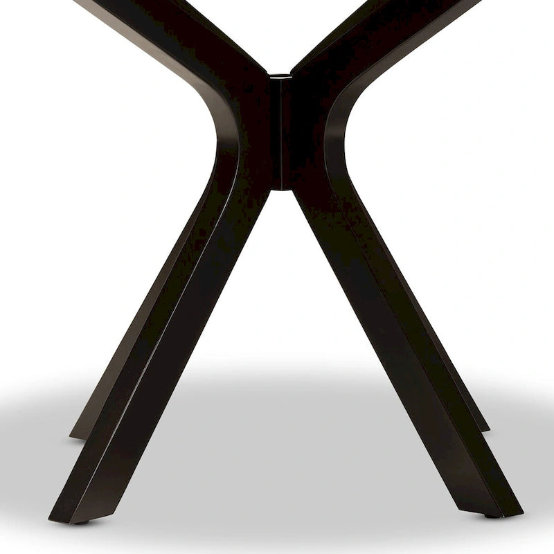 Table à manger ronde de 114 cm de large, de style moderne et contemporain
