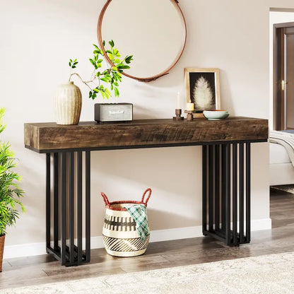 Table console de 55 pouces pour entrée