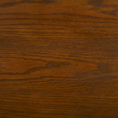 Console en bois d'hévéa massif – placage chêne, 54"L x 18"P x 30"H