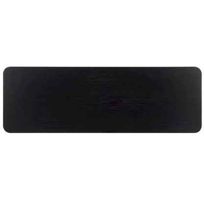 Console en bois d'hévéa massif – placage chêne, 54"L x 18"P x 30"H